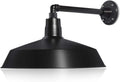 Barn Light 17" Shade with 13" Gooseneck Arm