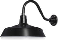 Barn Light 17" Shade with 15" Gooseneck Arm