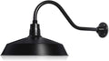 Barn Light 17" Shade with 22" Gooseneck Arm