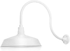 Barn Light 17" Shade with 24" Gooseneck Arm