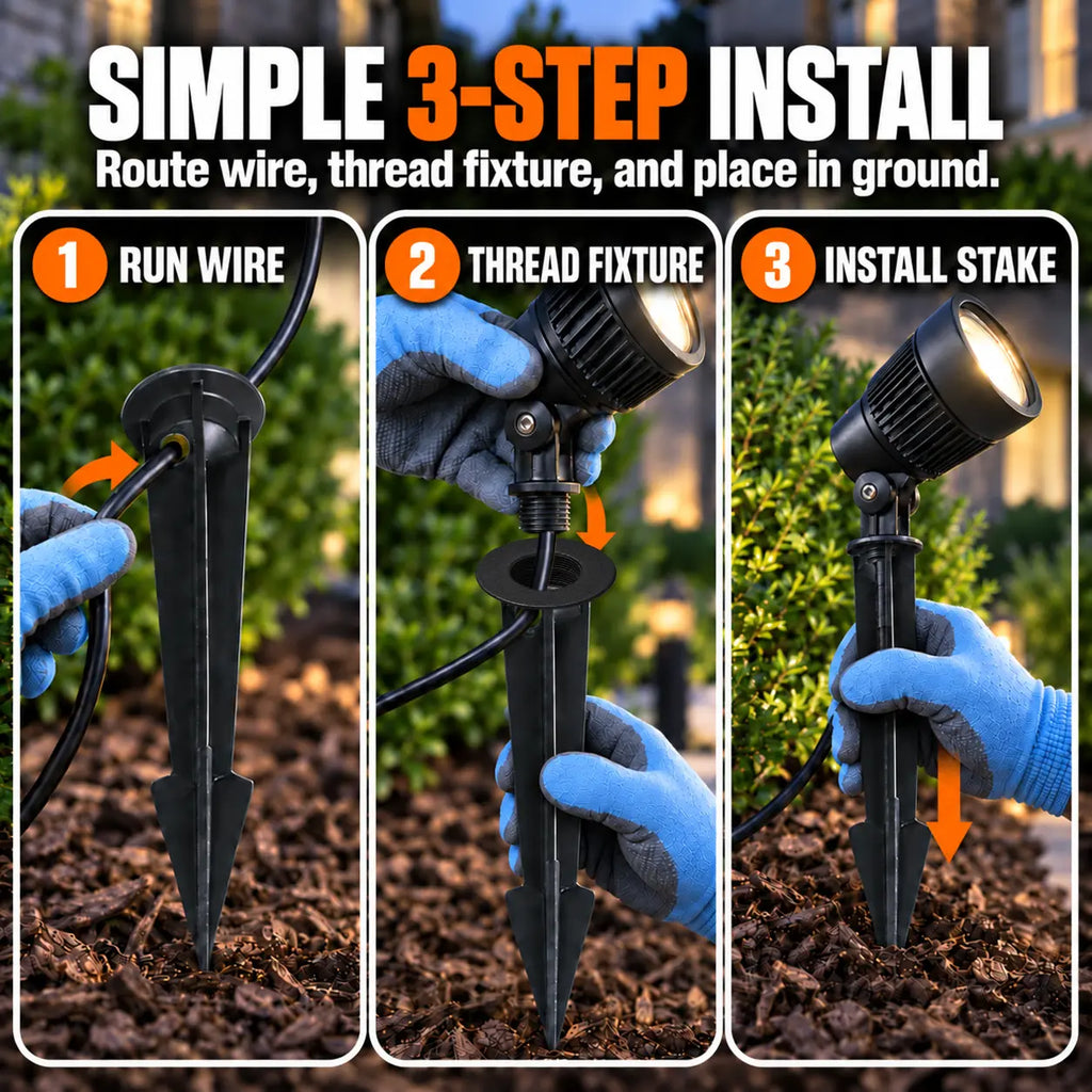 Black Ground Stake
