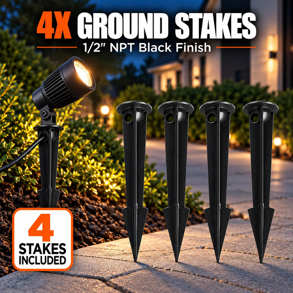 Black Ground Stake