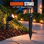 Black Ground Stake