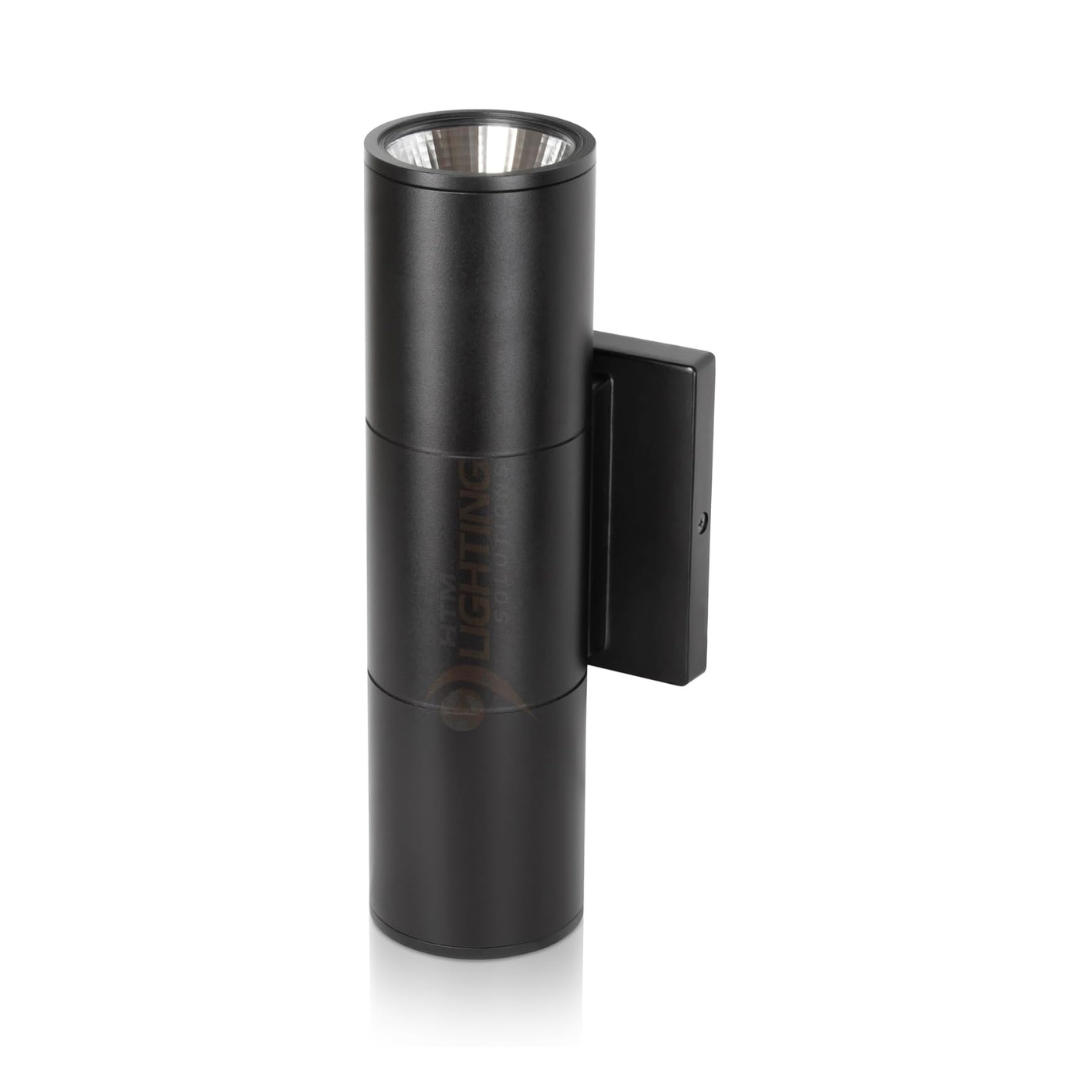 Black 20W Cylinder Light
