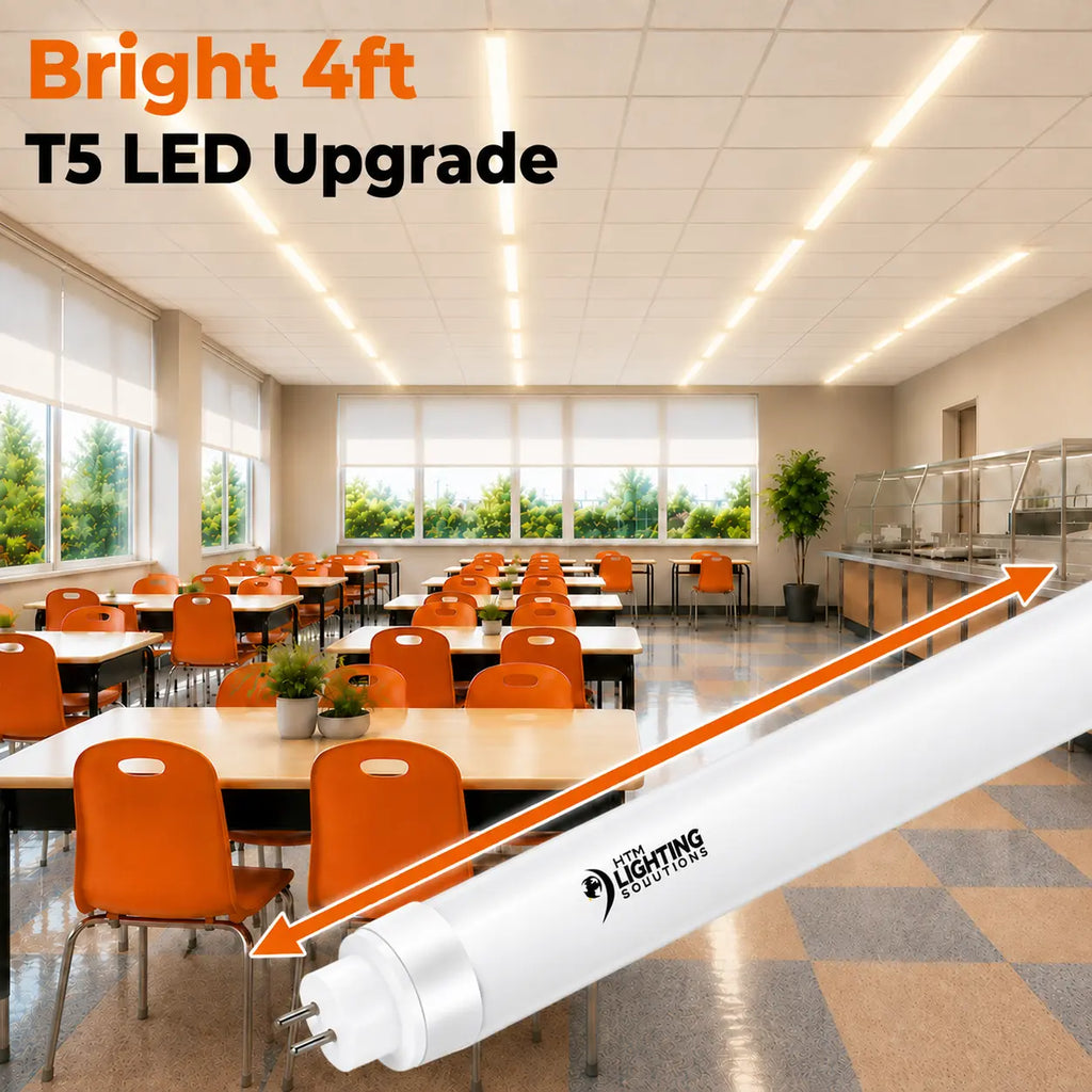 LED Tube Light 4ft 24W T5 Warm White 4000K