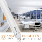 LED Tube Light 4ft 24W T5 Warm White 4000K