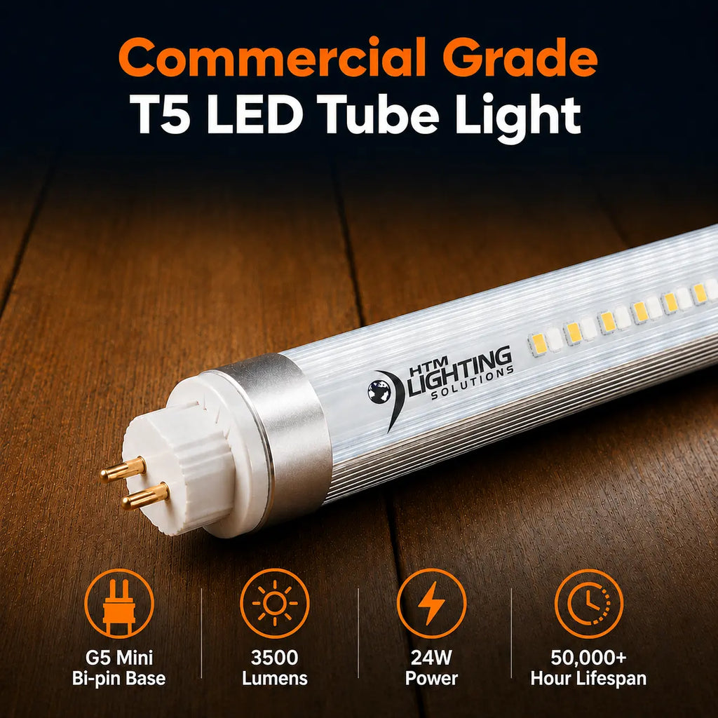 LED Tube Light 4ft 24W T5 Cool White 5000K