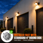 Bronze 4" Mounting Plate