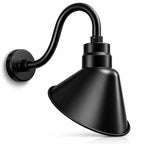 Angled 10" Shade with 10" Gooseneck Arm