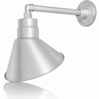 Angled 10" Shade with 13" Gooseneck Arm