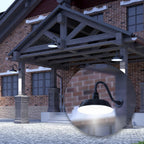 Barn Light 14" Shade with 15" Gooseneck Arm