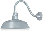 Barn Light 14" Shade with 15" Gooseneck Arm