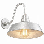 Barn Light 14" Shade with 15" Gooseneck Arm