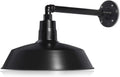 Barn Light 14" Shade with 13" Gooseneck Arm