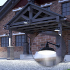 Barn Light 14" Shade with 13" Gooseneck Arm