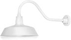 Barn Light 14" Shade with 22" Gooseneck Arm