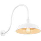 Barn Light 14" Shade with 24" Gooseneck Arm