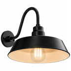 Barn Light 17" Shade with 15" Gooseneck Arm