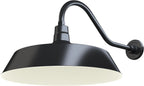 Barn Light 21" Shade with 22" Gooseneck Arm