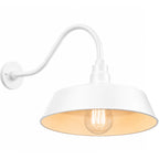 Barn Light 21" Shade with 22" Gooseneck Arm