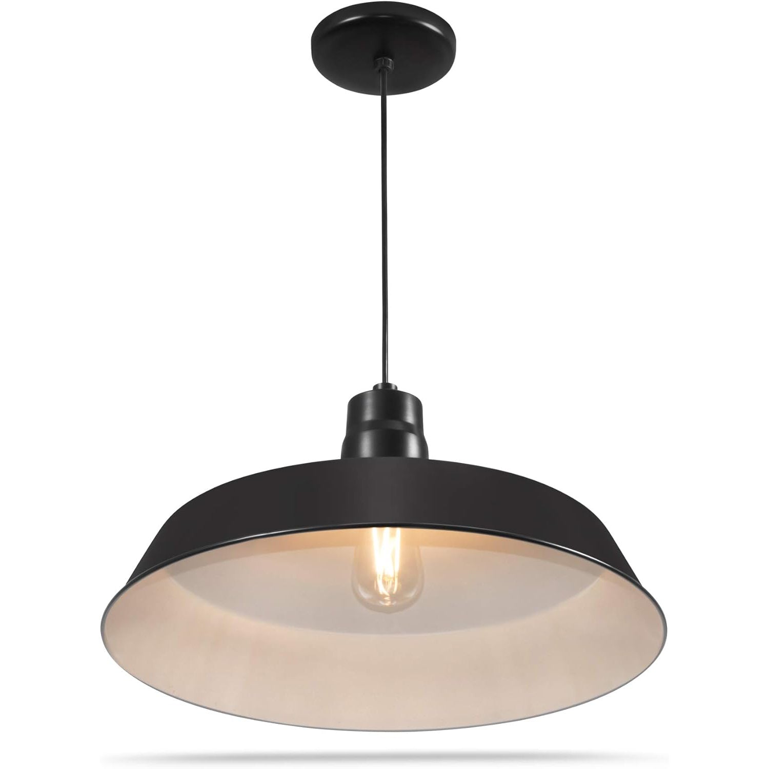 Pendant Barn Light 17" Shade
