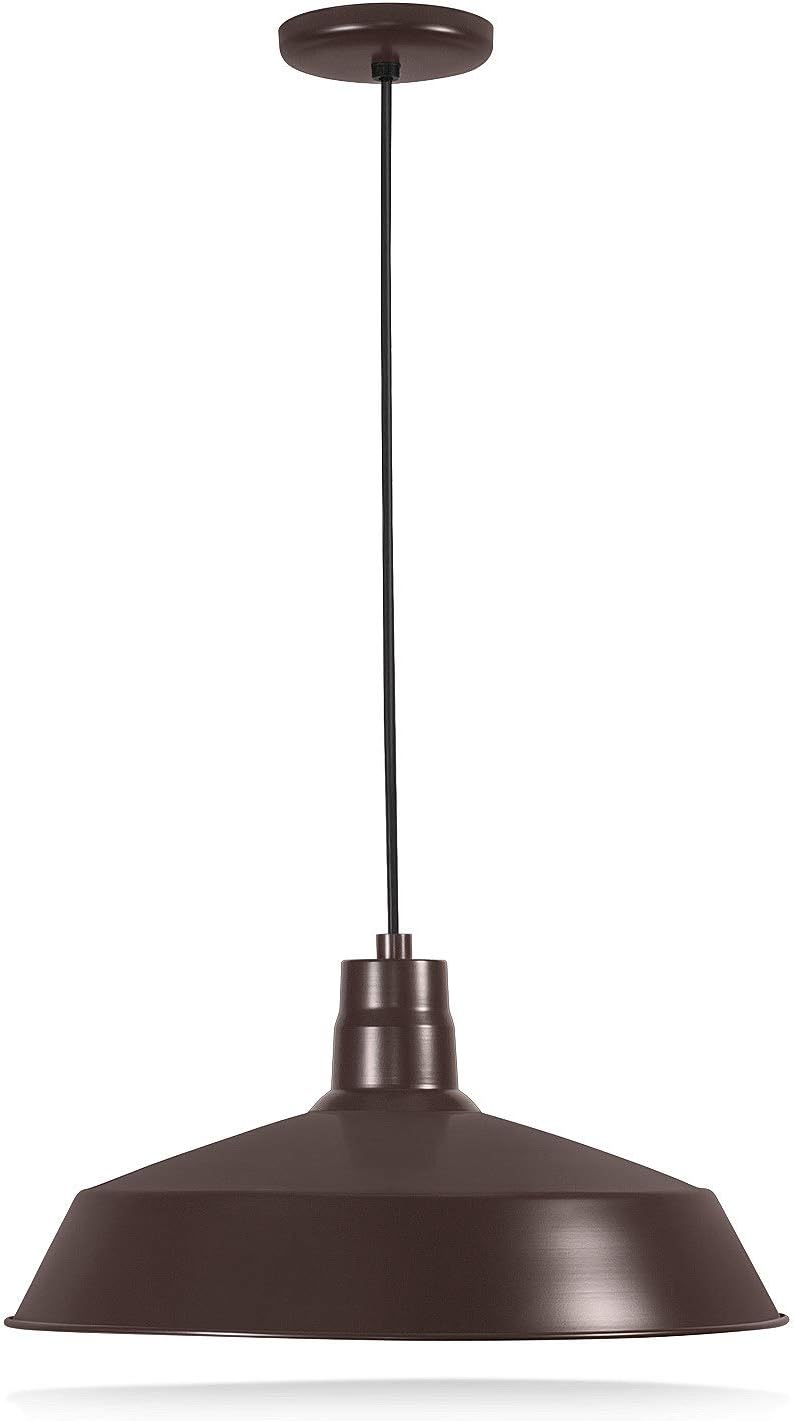 Pendant Barn Light 17" Shade